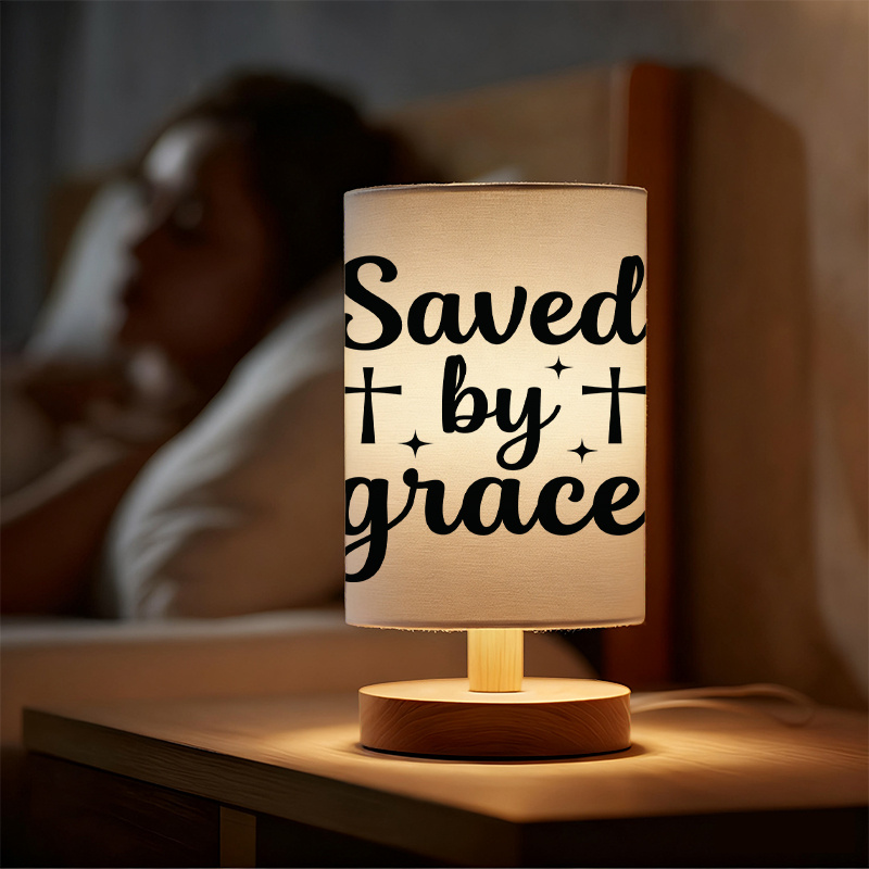 Modern USB-Powered Table Lamp with Bulb 