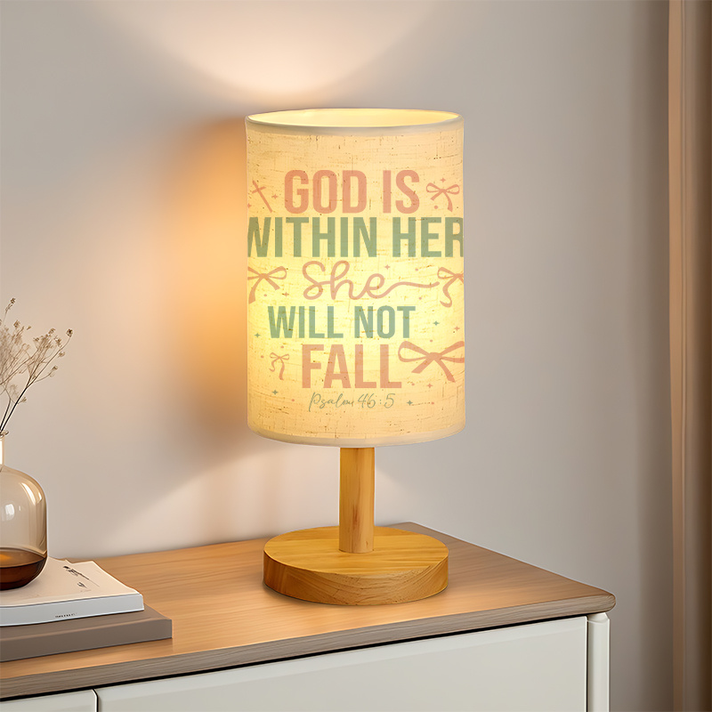 A Modern USB-powered Linen Lamp with a Unique Design