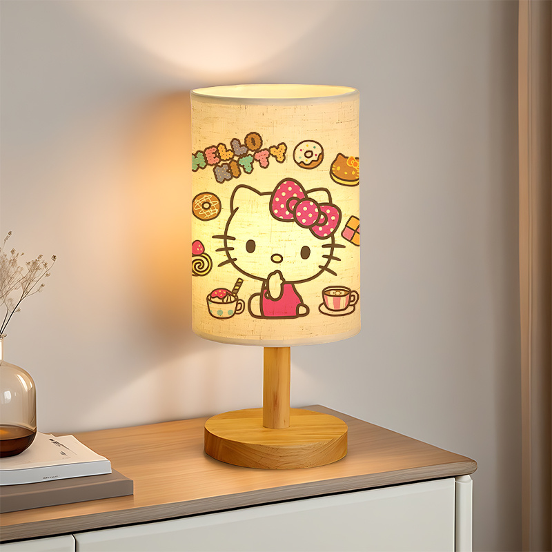 A modern USB powered linen lamp with creative design and patterns