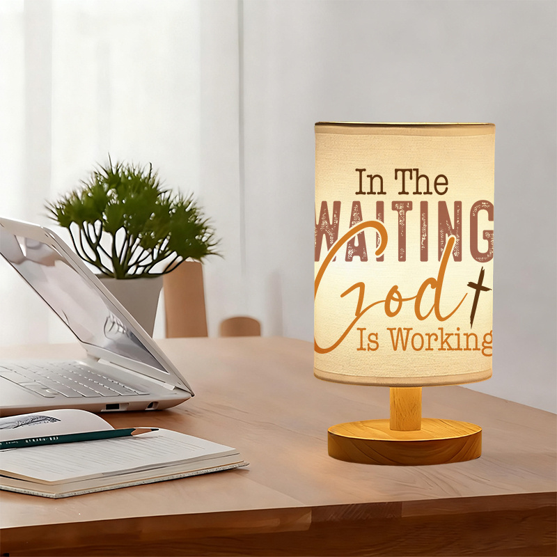 Excellent Gift for Family and Friends USB-powered Linen Lamp