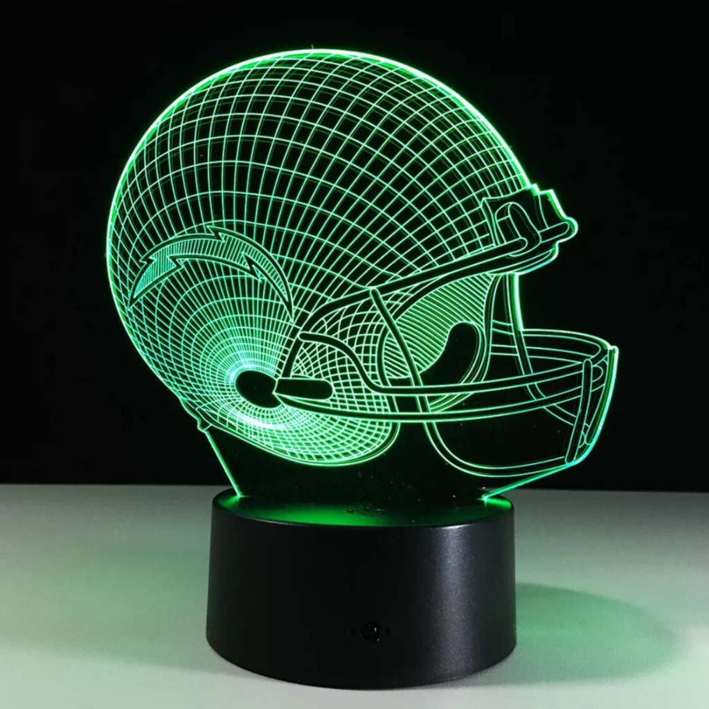 Los Angeles Chargers LED Helmet Lamp