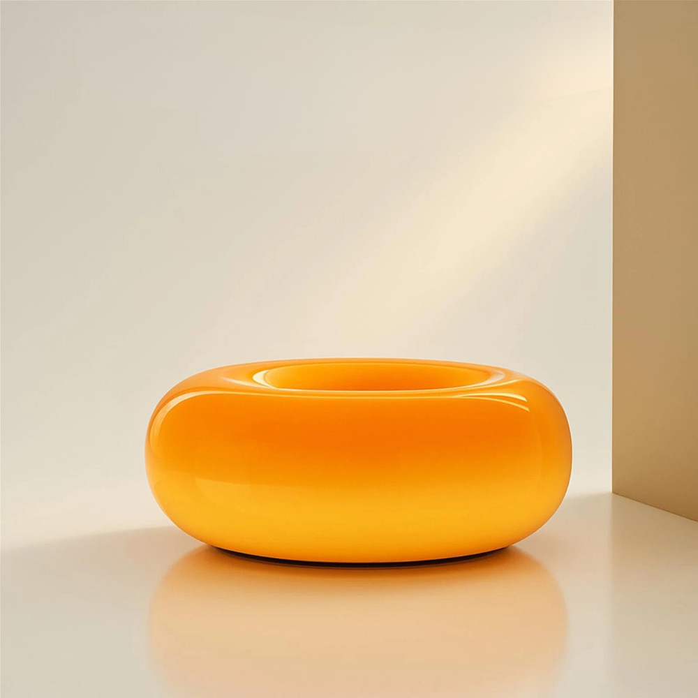Donut Design Warm Light Lamp With Plug In For Room Decor