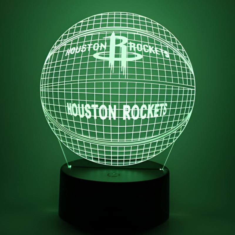 Houston Rockets NBA Lamp