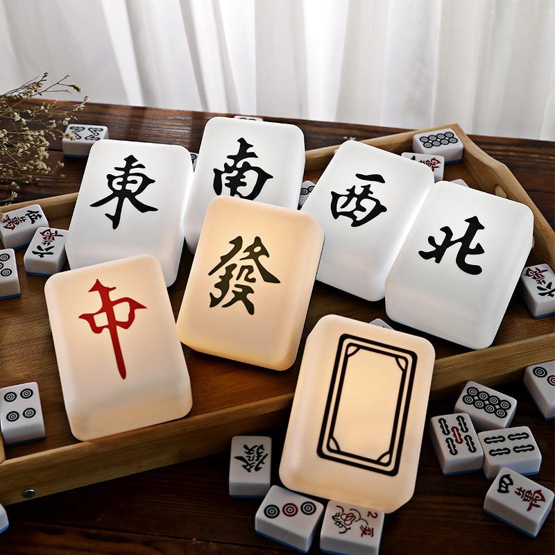Green Dragon Mahjong Lamp-3D Optical Lamp