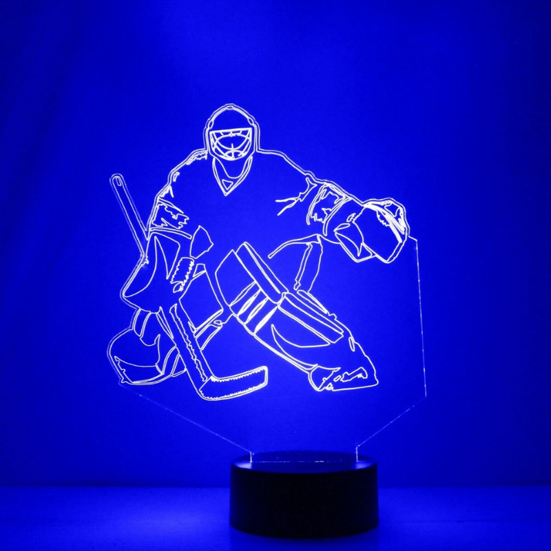 Personalized Pittsburgh Penguins Goalie Light Lamp