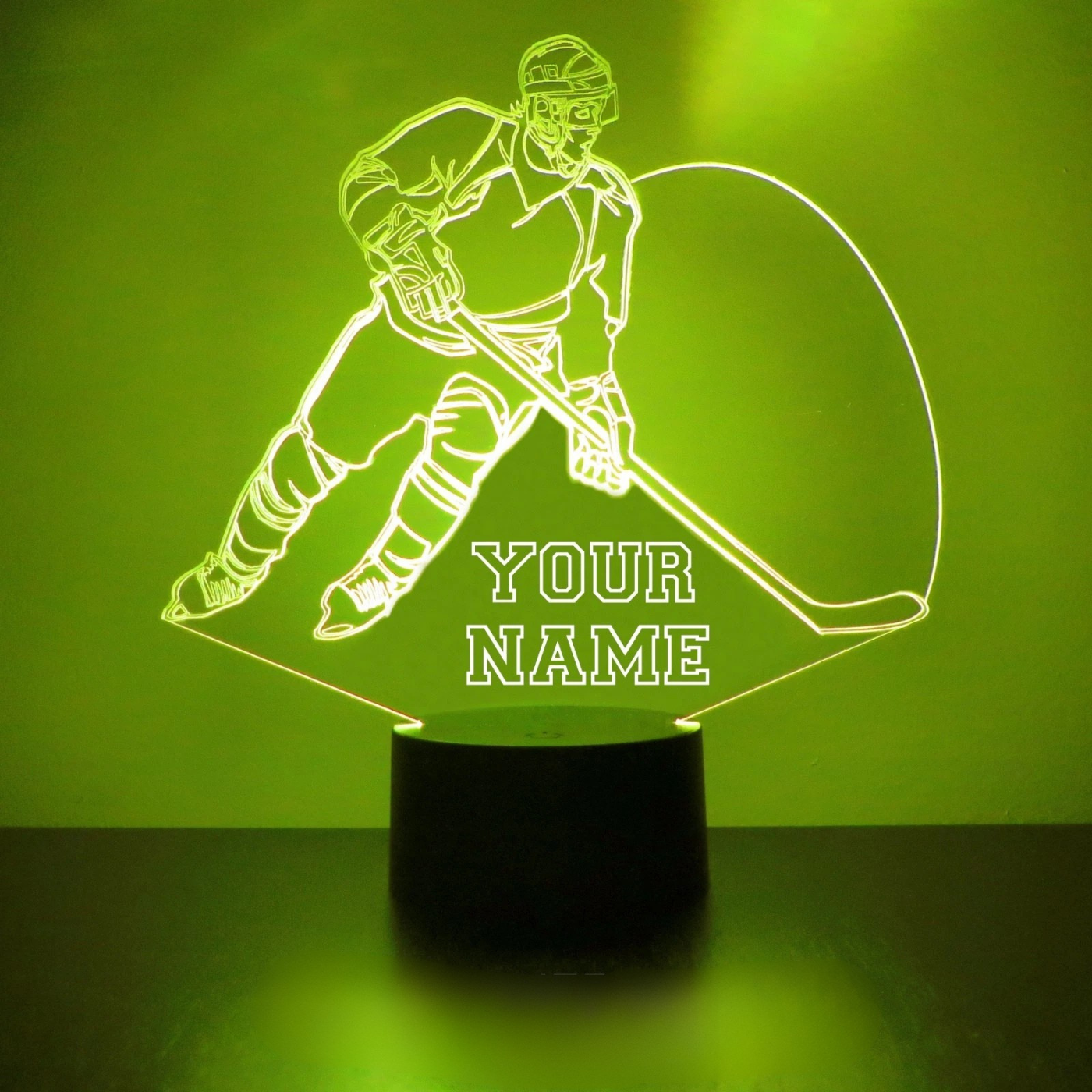 Florida Panthers Night Light, Personalized FREE Hockey LightLED Sports Fan Lamp