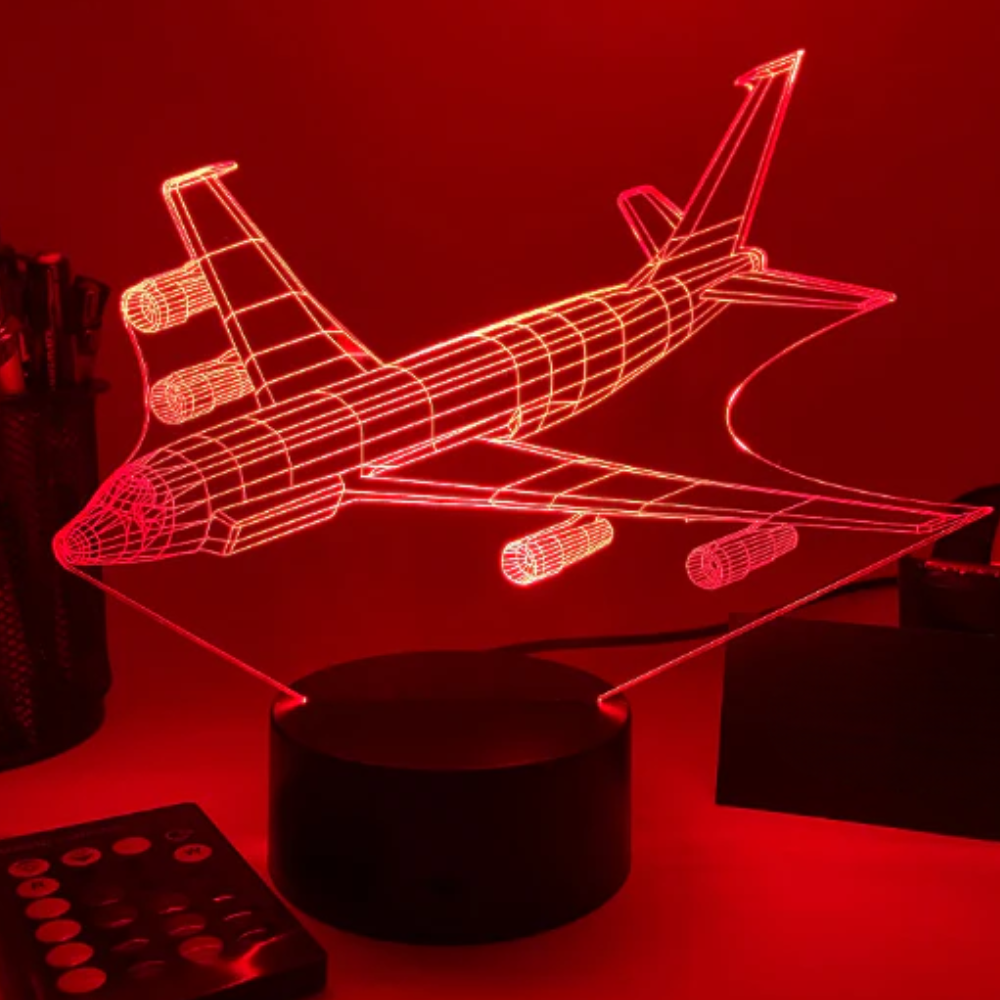 Airplane Illusion LED Lamp-3D Optical Lamp