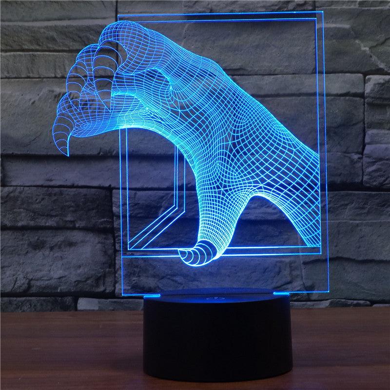 Realistic Bird Talons Lamp-3D Optical Lamp