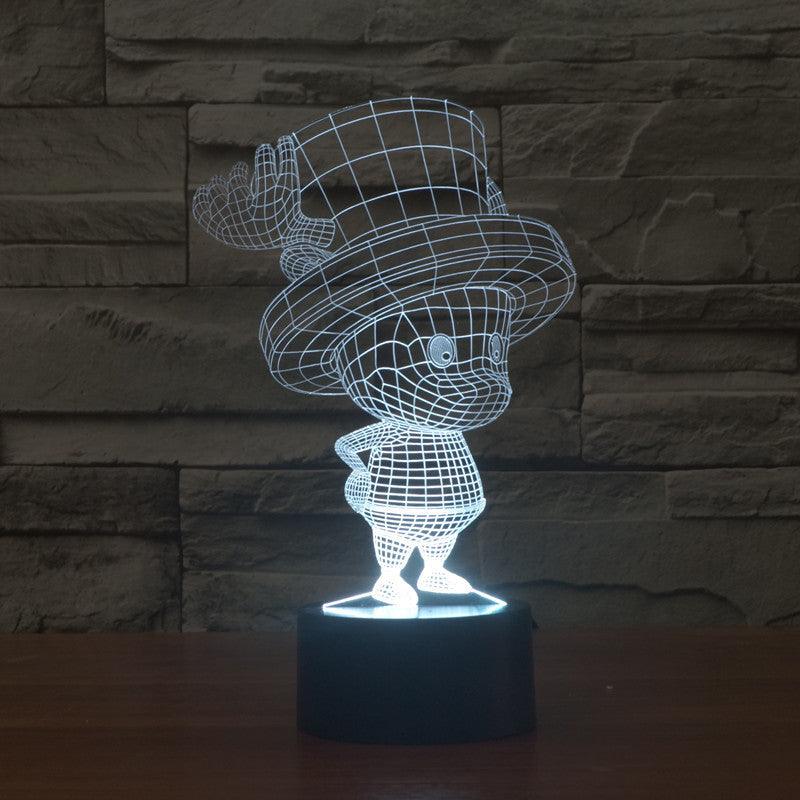 Adorable Joe 3D Optical Illusion Lamp - 3D Optical Lamp