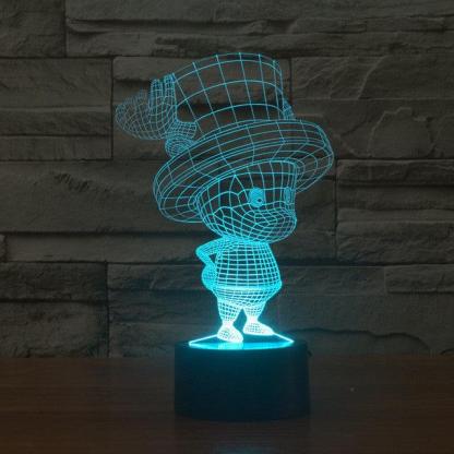 Adorable Joe 3D Optical Illusion Lamp - 3D Optical Lamp
