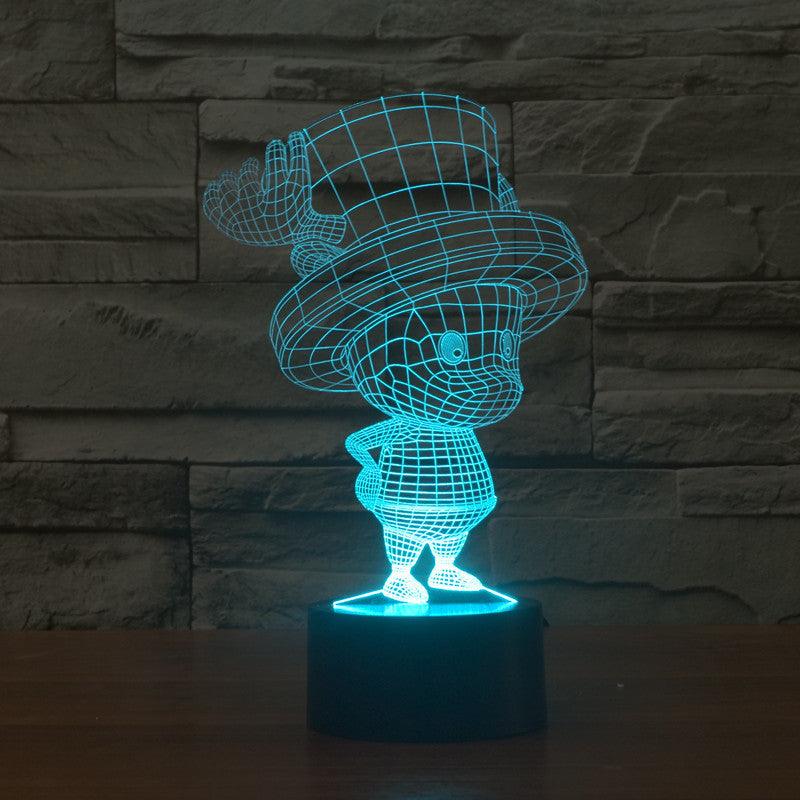 Adorable Joe 3D Optical Illusion Lamp-3D Optical Lamp