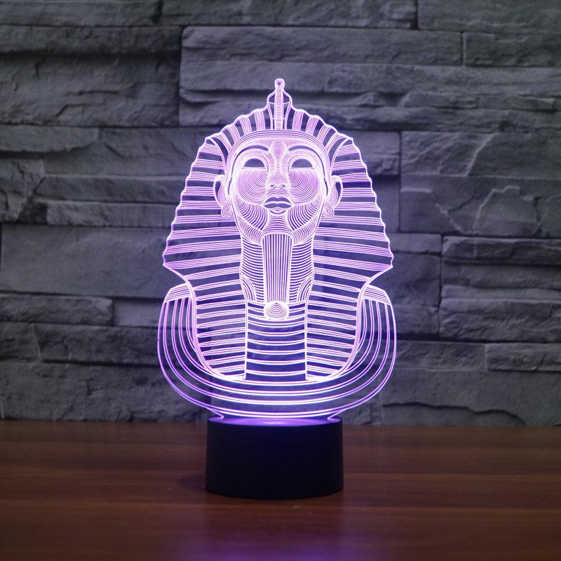 Egyptian Sarcophagus 3D Lamp-3D Optical Lamp