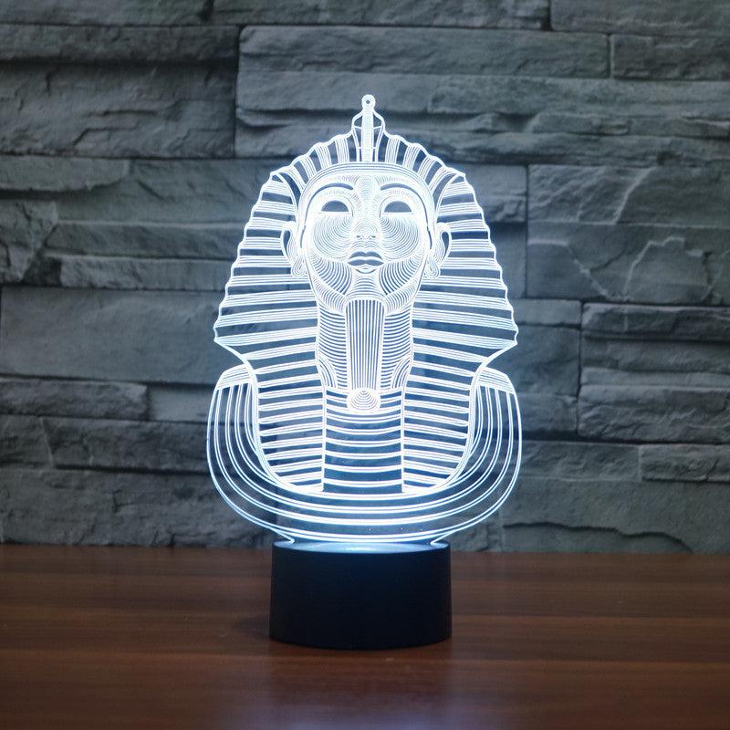 Egyptian Sarcophagus 3D Lamp-3D Optical Lamp