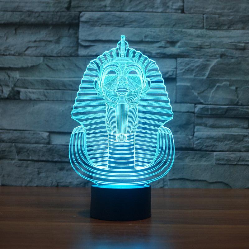 Egyptian Sarcophagus 3D Lamp-3D Optical Lamp