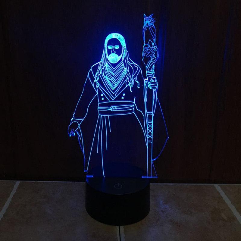 Wizard Staff Illusion Lamp-3D Optical Lamp