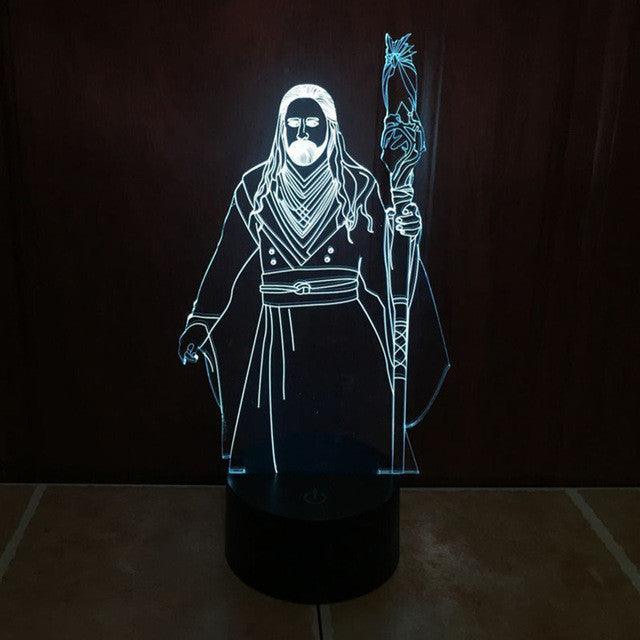 Wizard Staff Illusion Lamp-3D Optical Lamp