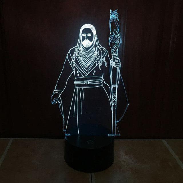 Wizard Staff Illusion Lamp-3D Optical Lamp