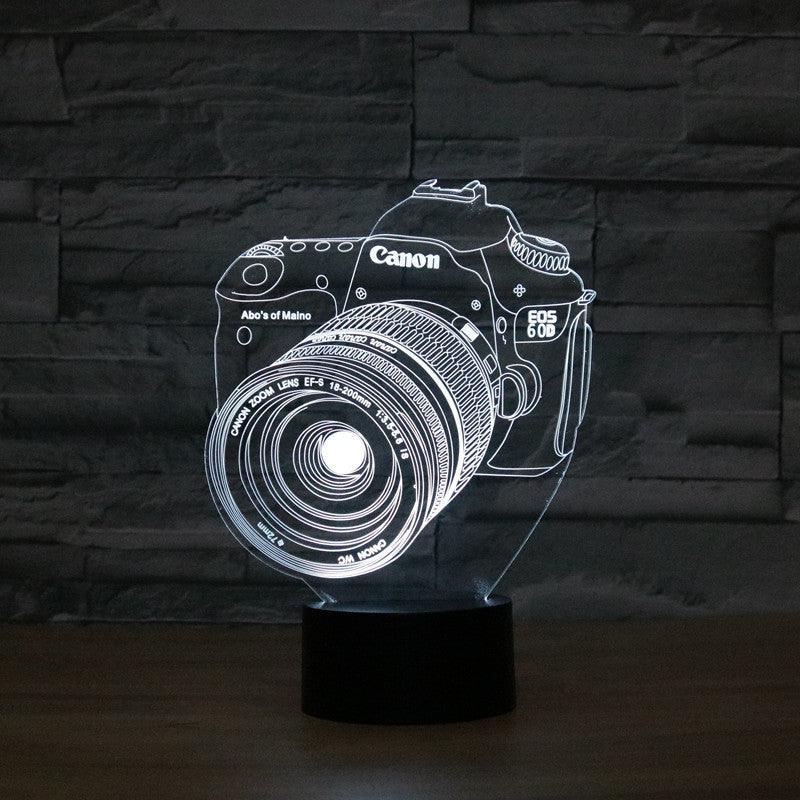 Canon Camera Illusion Lamp-3D Optical Lamp
