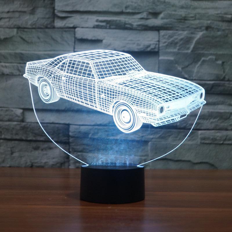 Muscle Car Optical Lamp-3D Optical Lamp
