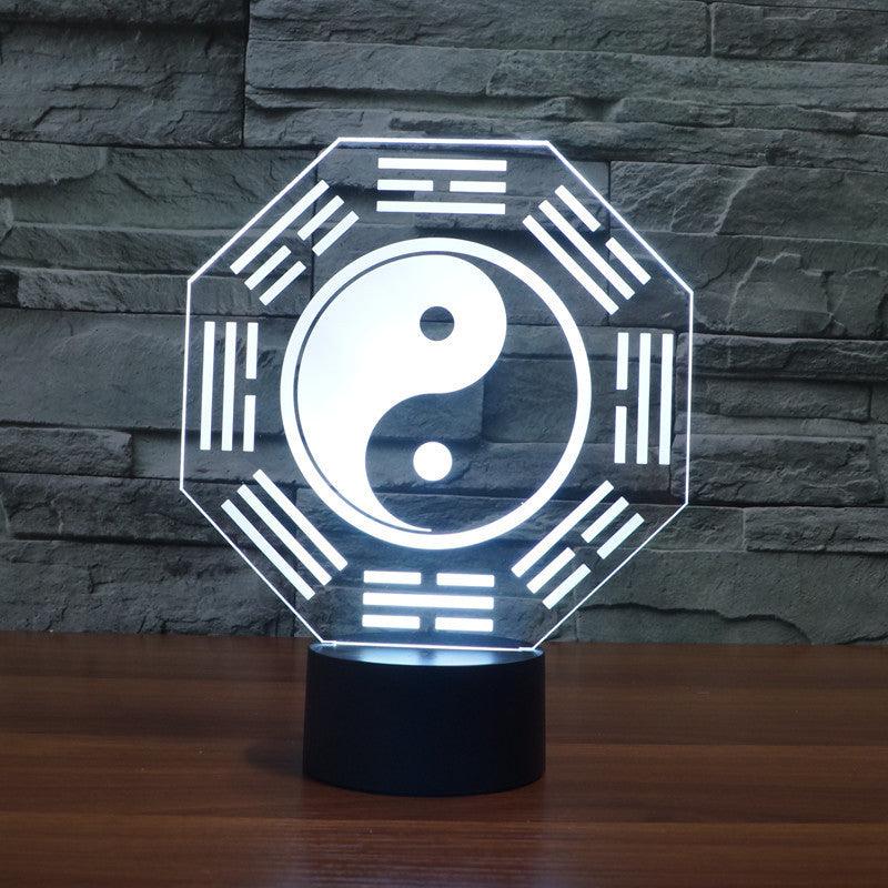 Chinese Eight Diagrams Lamp-3D Optical Lamp