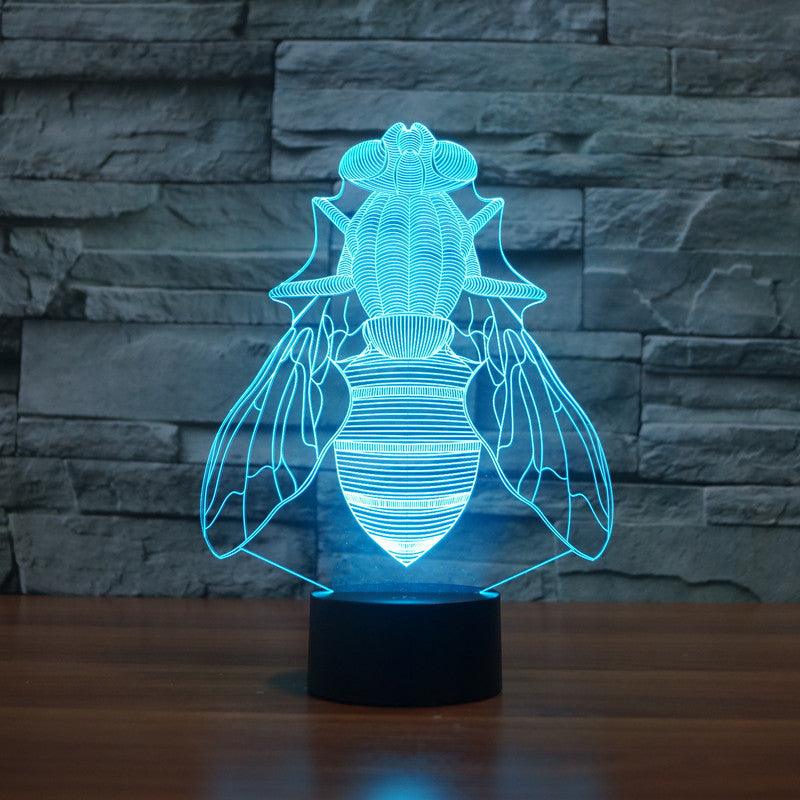 Realistic Fly Optical Lamp-3D Optical Lamp