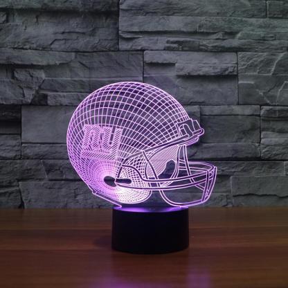 New York Giants 3D Optical Illusion Lamp - 3D Optical Lamp