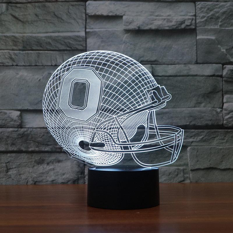 Ohio State Football Lamp-3D Optical Lamp