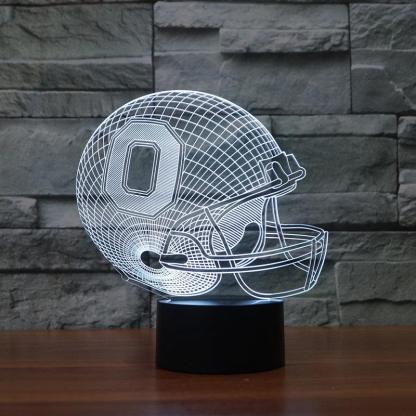 Ohio State Football Lamp-3D Optical Lamp