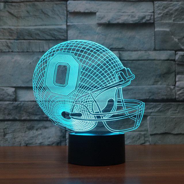 Ohio State Football Lamp-3D Optical Lamp