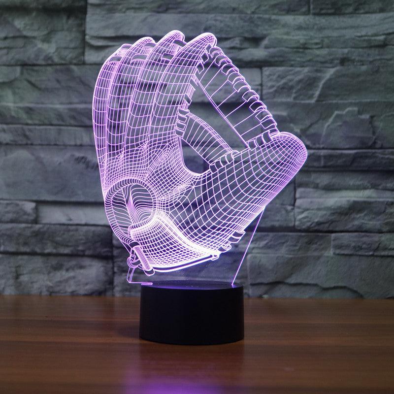 Realistic Baseball Optical Lamp-3D Optical Lamp