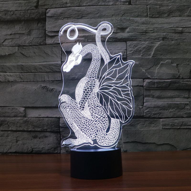 European Dragon Optical Lamp-3D Optical Lamp