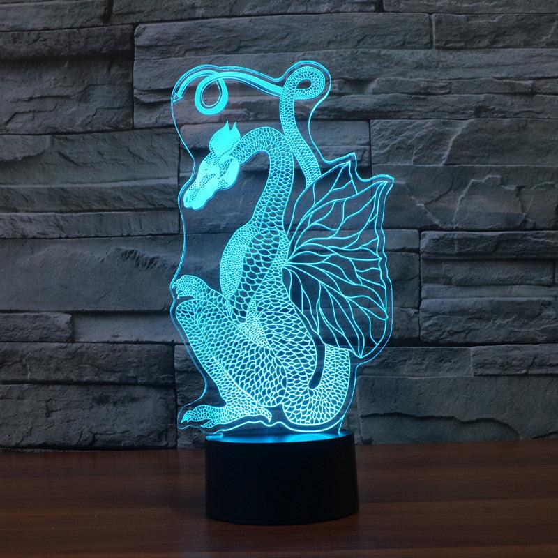 European Dragon Optical Lamp-3D Optical Lamp