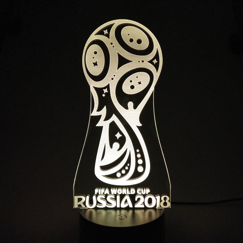 2018 FIFA World Cup 3D Optical Illusion Lamp-3D Optical Lamp