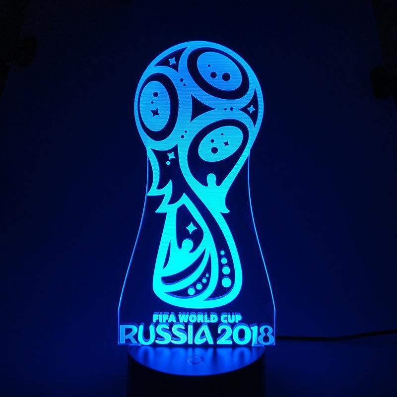 2018 FIFA World Cup 3D Optical Illusion Lamp-3D Optical Lamp