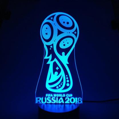 2018 FIFA World Cup 3D Optical Illusion Lamp-3D Optical Lamp