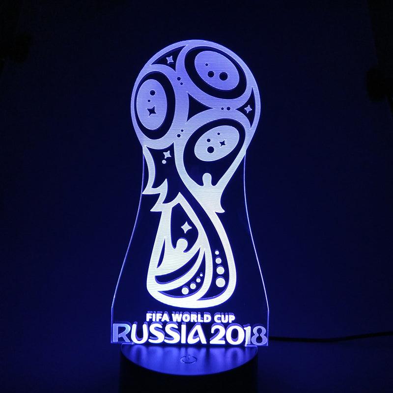 2018 FIFA World Cup 3D Optical Illusion Lamp-3D Optical Lamp