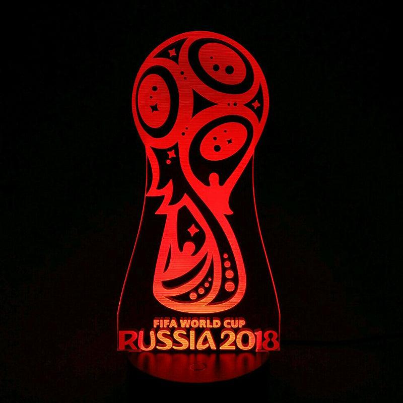 2018 FIFA World Cup 3D Optical Illusion Lamp-3D Optical Lamp