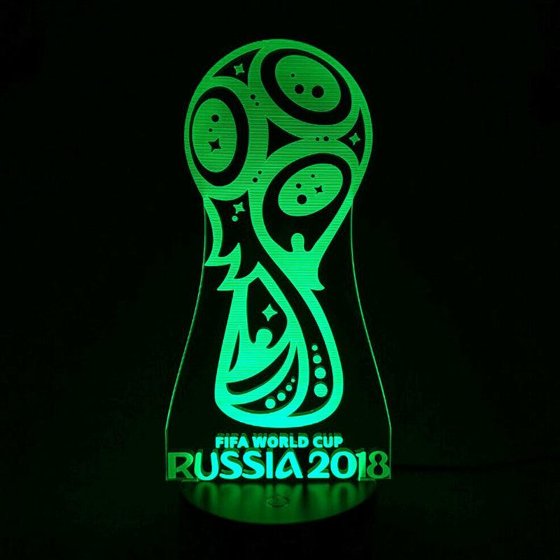2018 FIFA World Cup 3D Optical Illusion Lamp-3D Optical Lamp