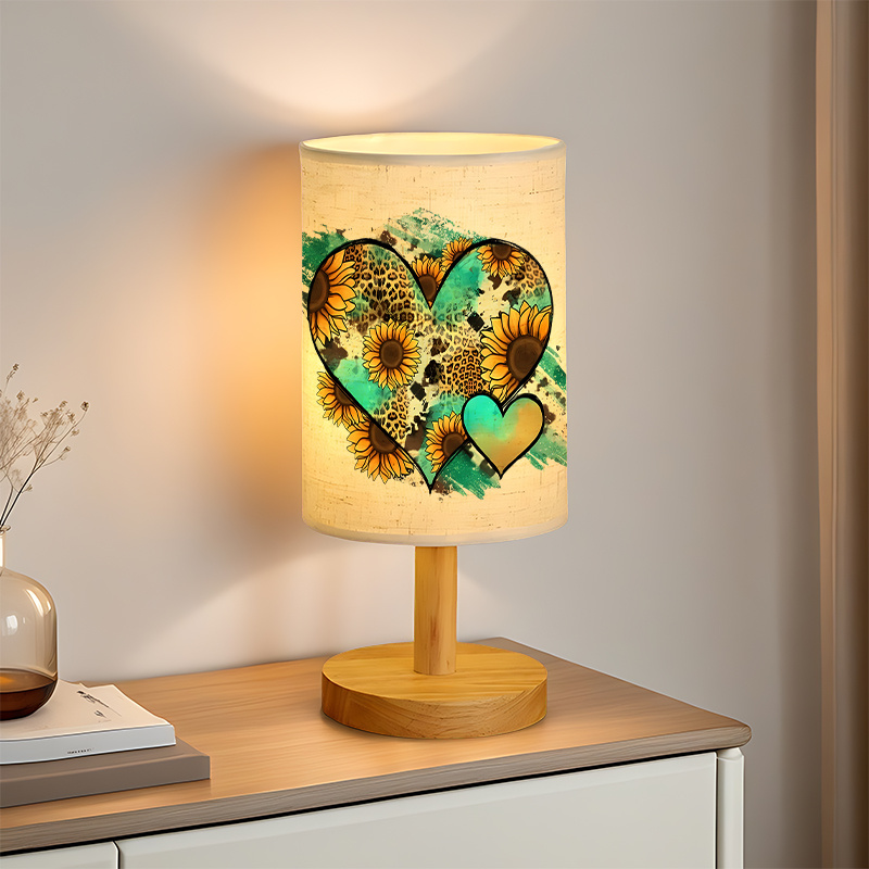 Modern USB-powered Linen Lamp with a Unique Design and Exquisite Patterns