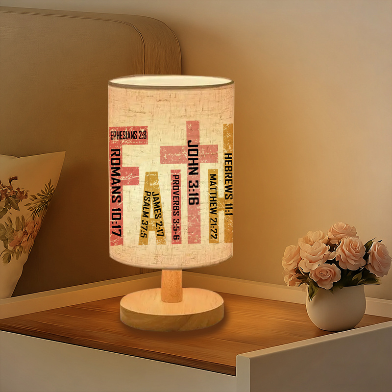  USB-powered Linen Lamp Ambiance in the Living Room