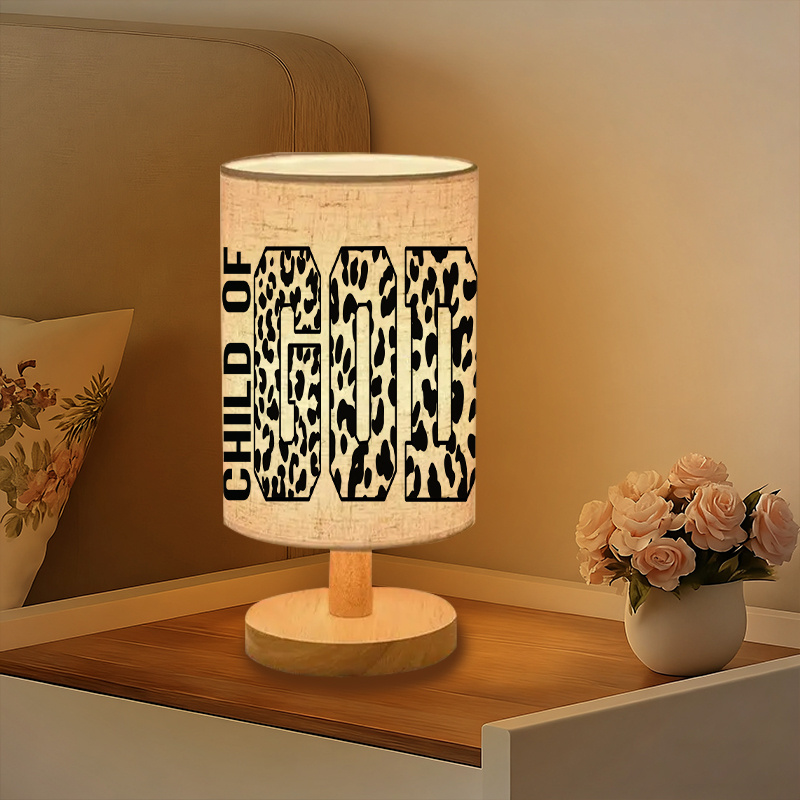 Modern USB powered Linen Lamp with a Unique Design
