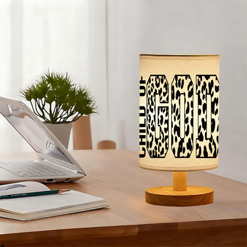 Modern USB powered Linen Lamp with a Unique Design