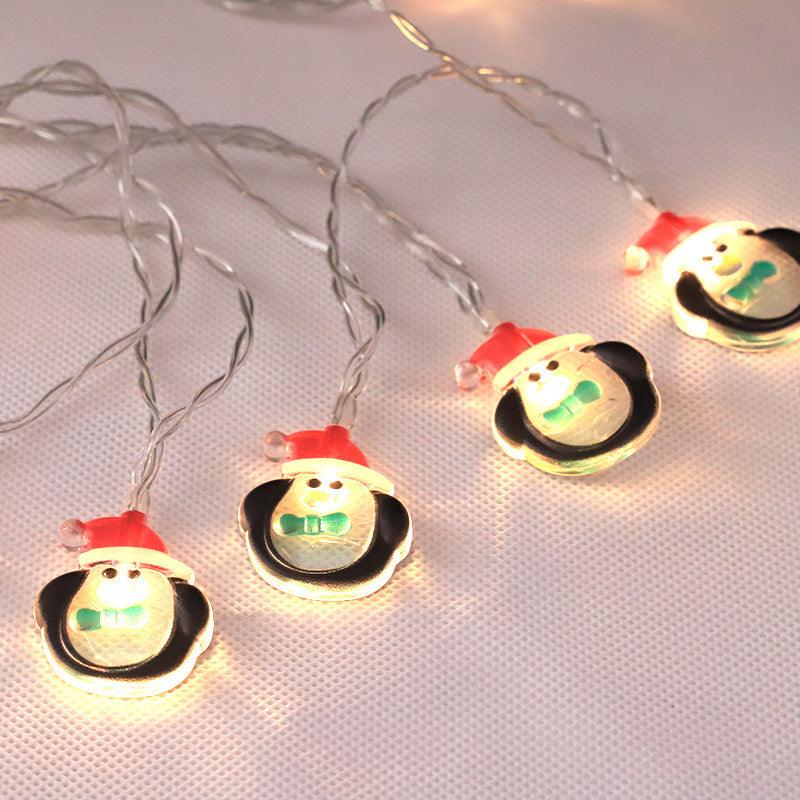 Christmas Penguins String Lamp - 3D Optical Lamp