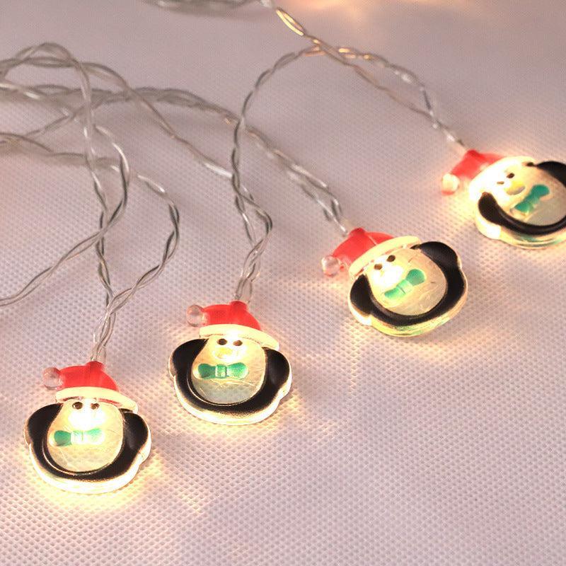 Christmas Penguins String Lamp - 3D Optical Lamp