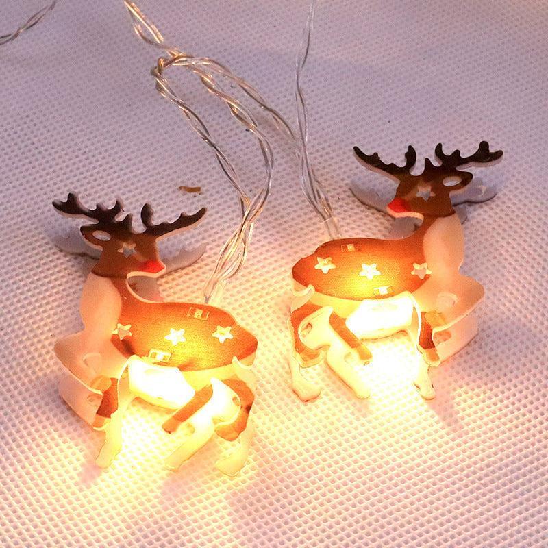 Reindeers Christmas String Lamp - 3D Optical Lamp