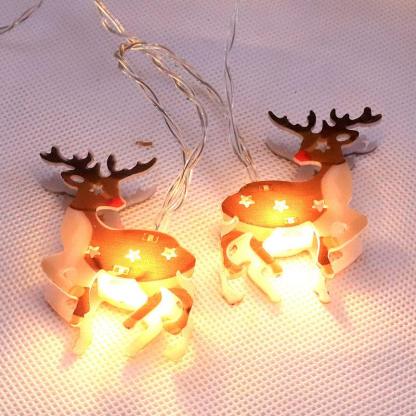 Reindeers Christmas String Lamp - 3D Optical Lamp