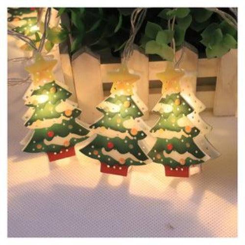 Stylish Christmas Tree String Lamp For Home Decor And Festivals-3D Optical Lamp