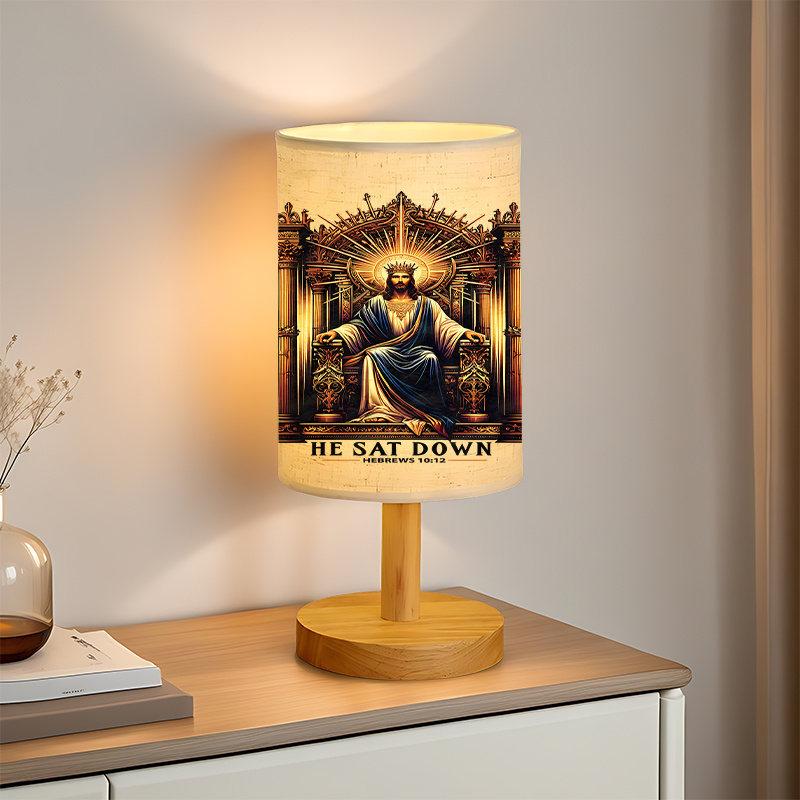 Modern USB-powered Linen Lamp with a Unique Design13