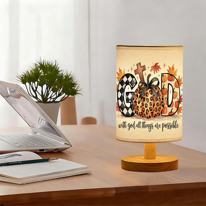 Modern USB Powered Table Lamp with Button Controlled