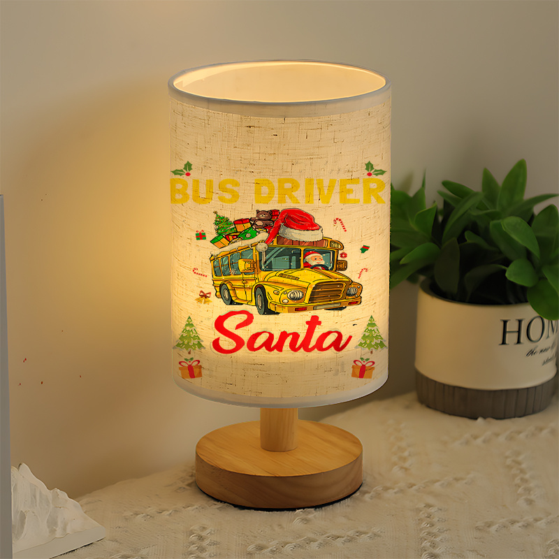 Modern USB-Powered Linen Lamp | Unique Design